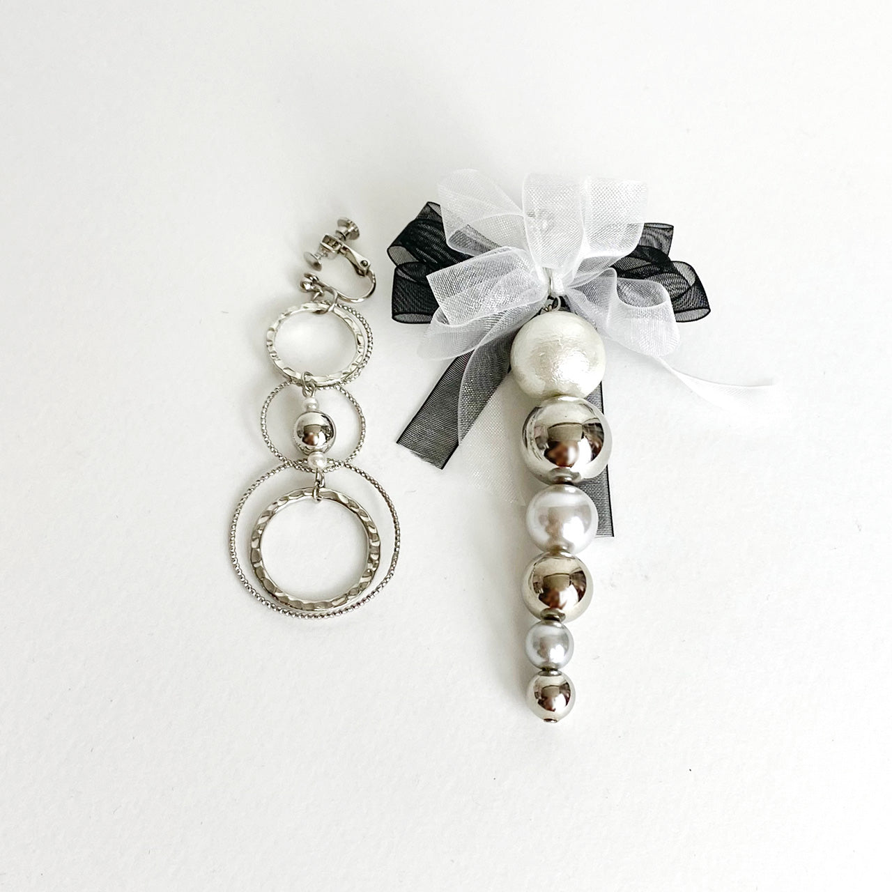 アシンメトリーノワール イヤリング_2