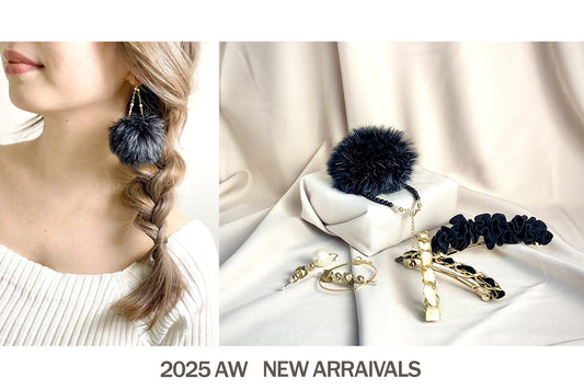 ファーアクセサリーが主役！AW向けアイテムを販売開始しました！