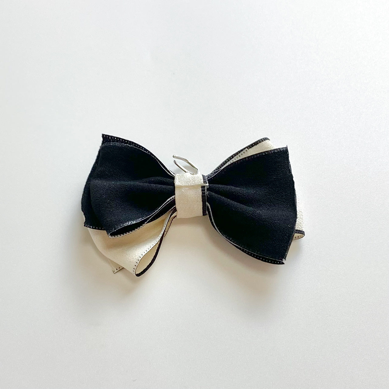 バイカラーリボン イヤーフック画像_4