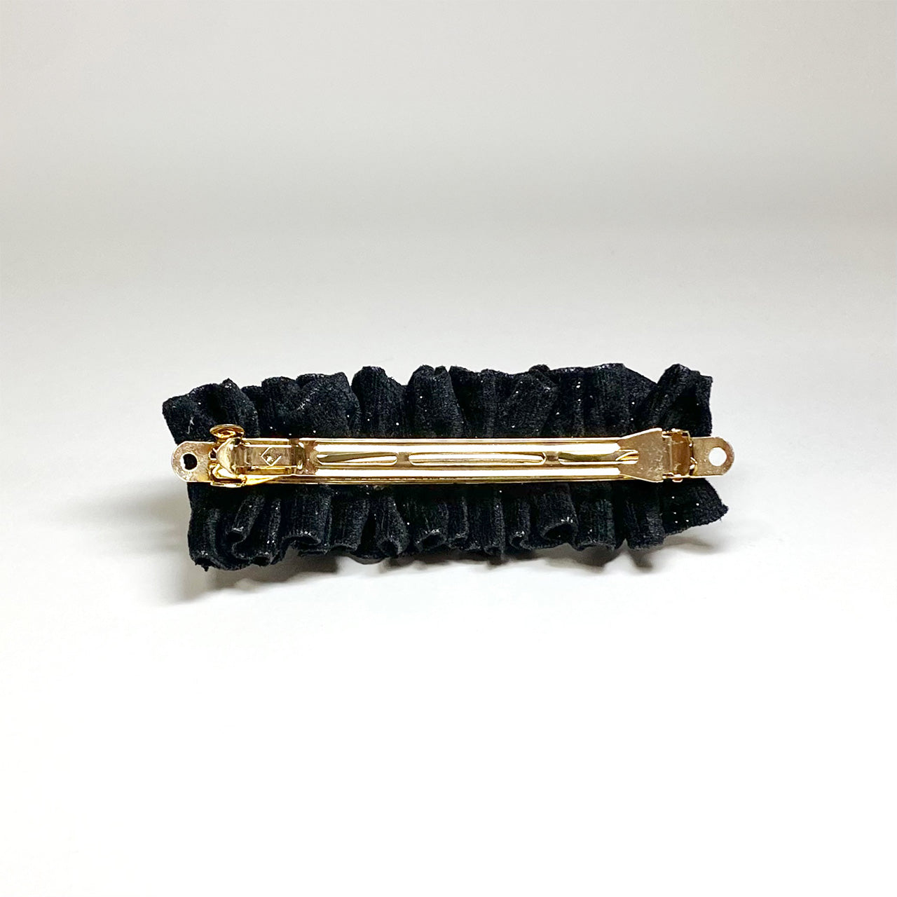 ベロア-フリルバレッタ画像_3