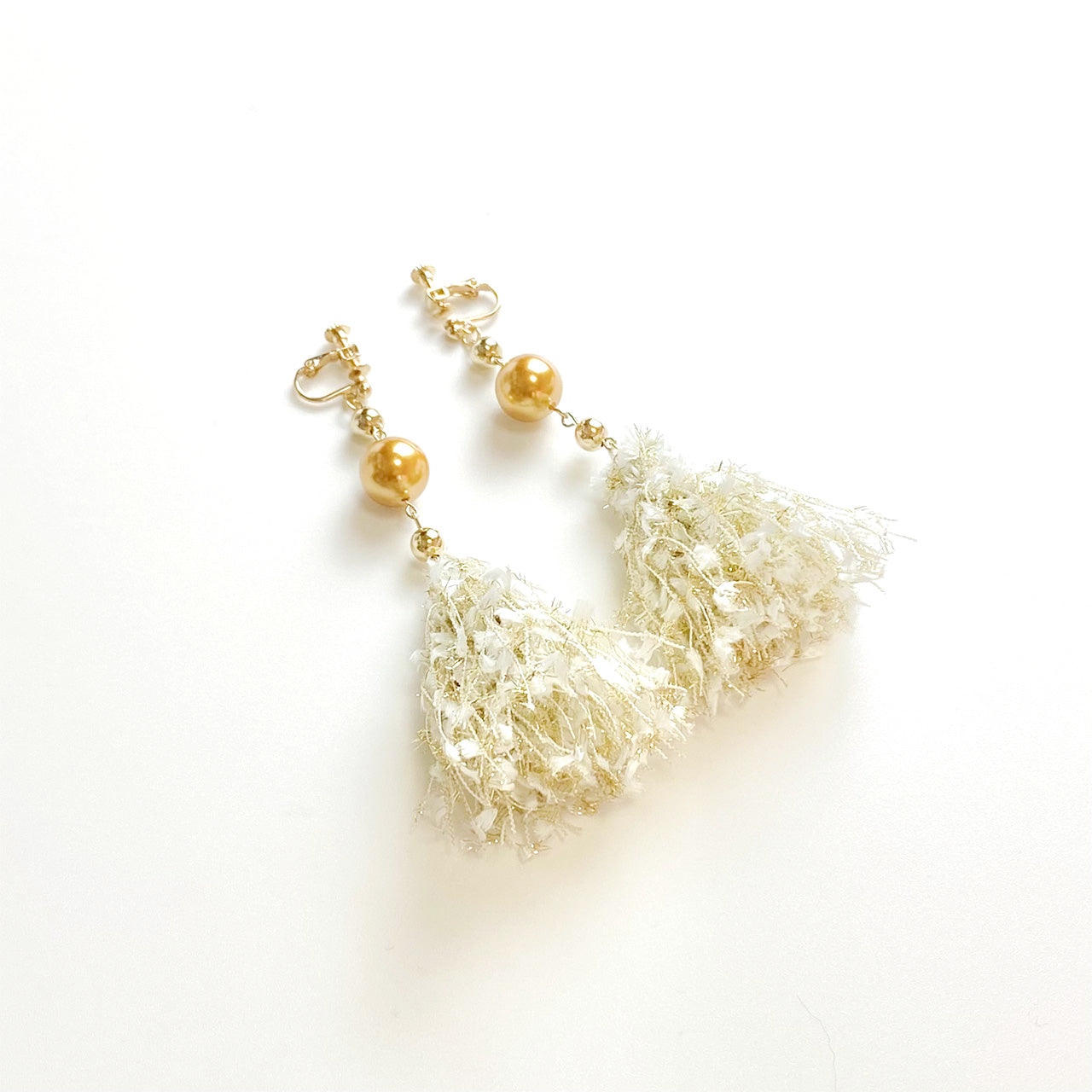 ゴールドタッセルイヤリング画像_1