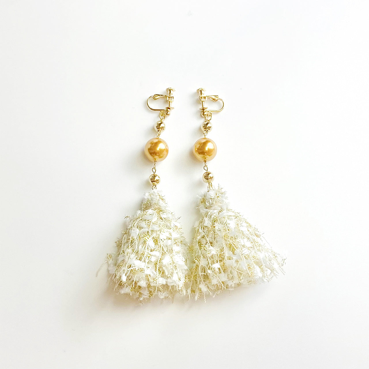 ゴールドタッセルイヤリング画像_2